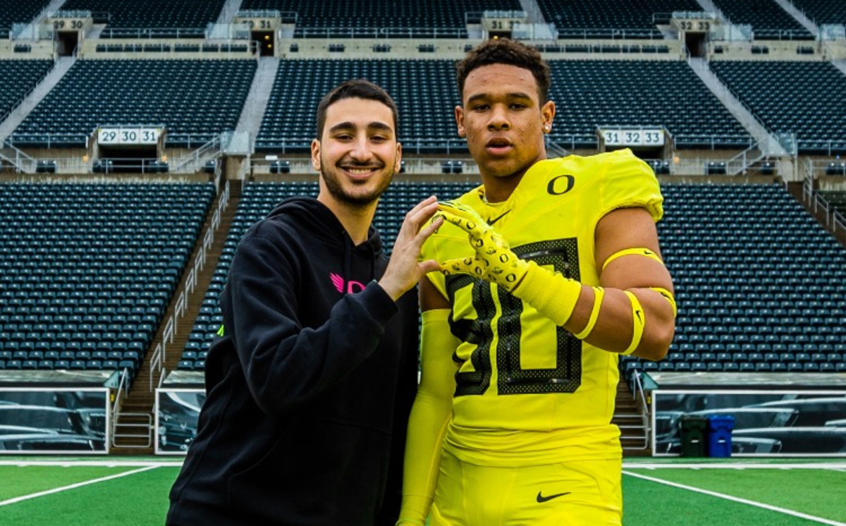 Jaxson Jones with Kamran Araghi.