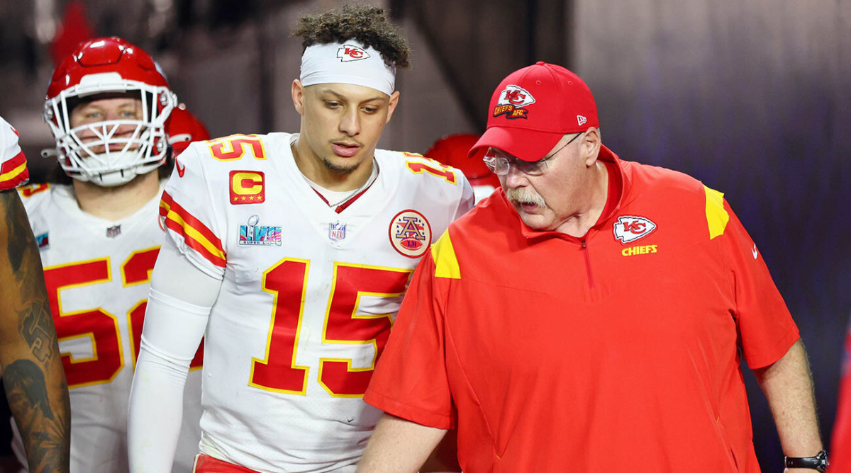 Chiefs quarterback Patrick Mahomes and coach Andy Reid won their second Super Bowl together after beating the Eagles.