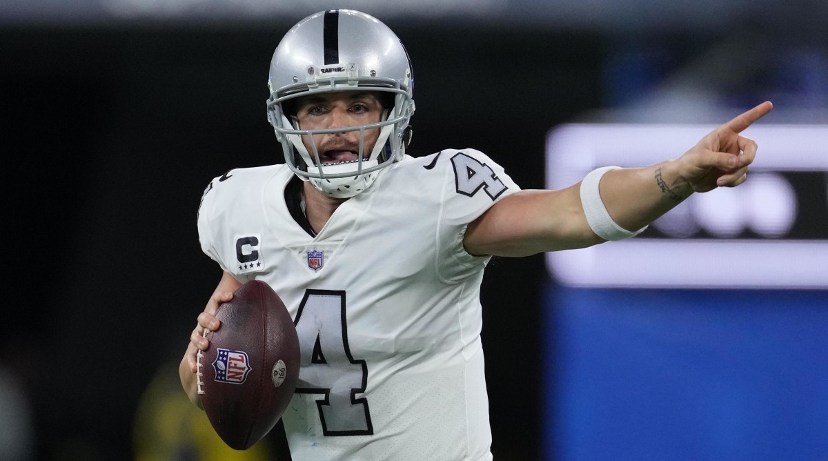 Raiders quarterback Derek Carr was released and signed with the Saints in free agency.