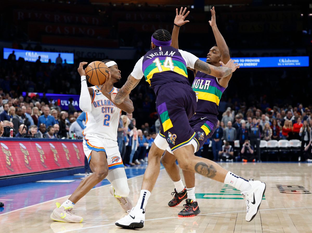 Brandon Ingram, Shai Gilgeous-Alexander, New Orleans Pelicans