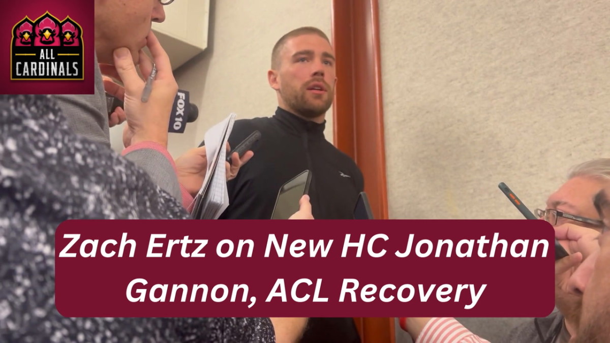 Zach Ertz Talks Jonathan Gannon, ACL Recovery