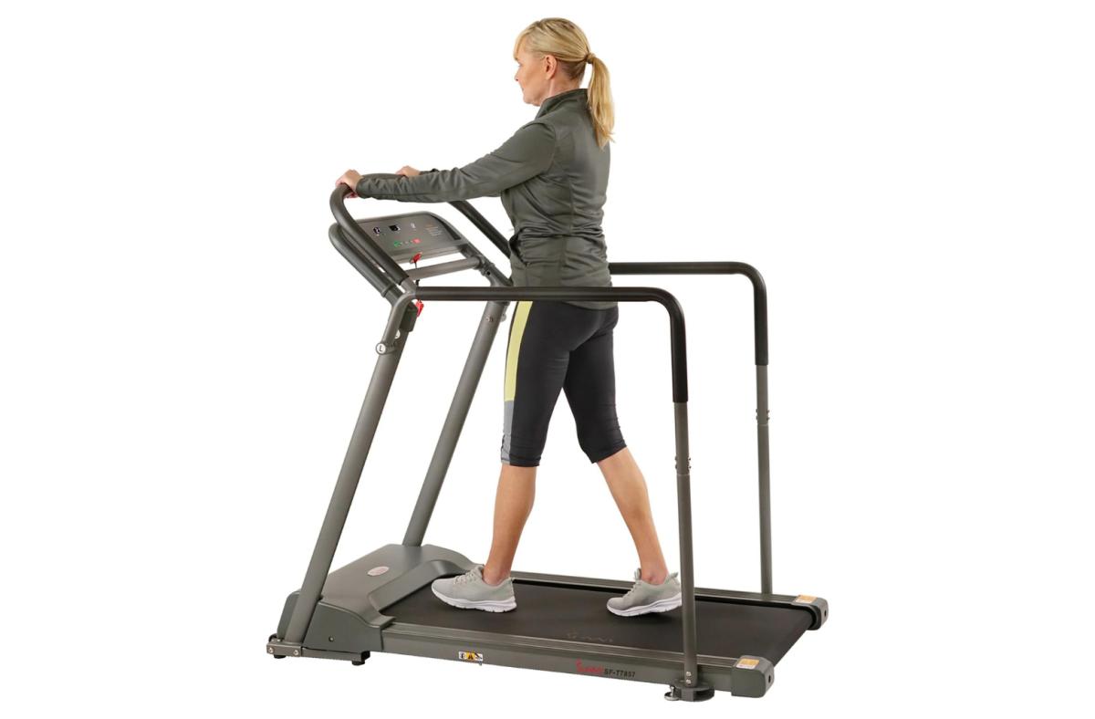 Sunny Health _ Fitness Recovery Walking Treadmill