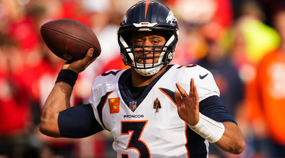 Broncos quarterback Russell Wilson