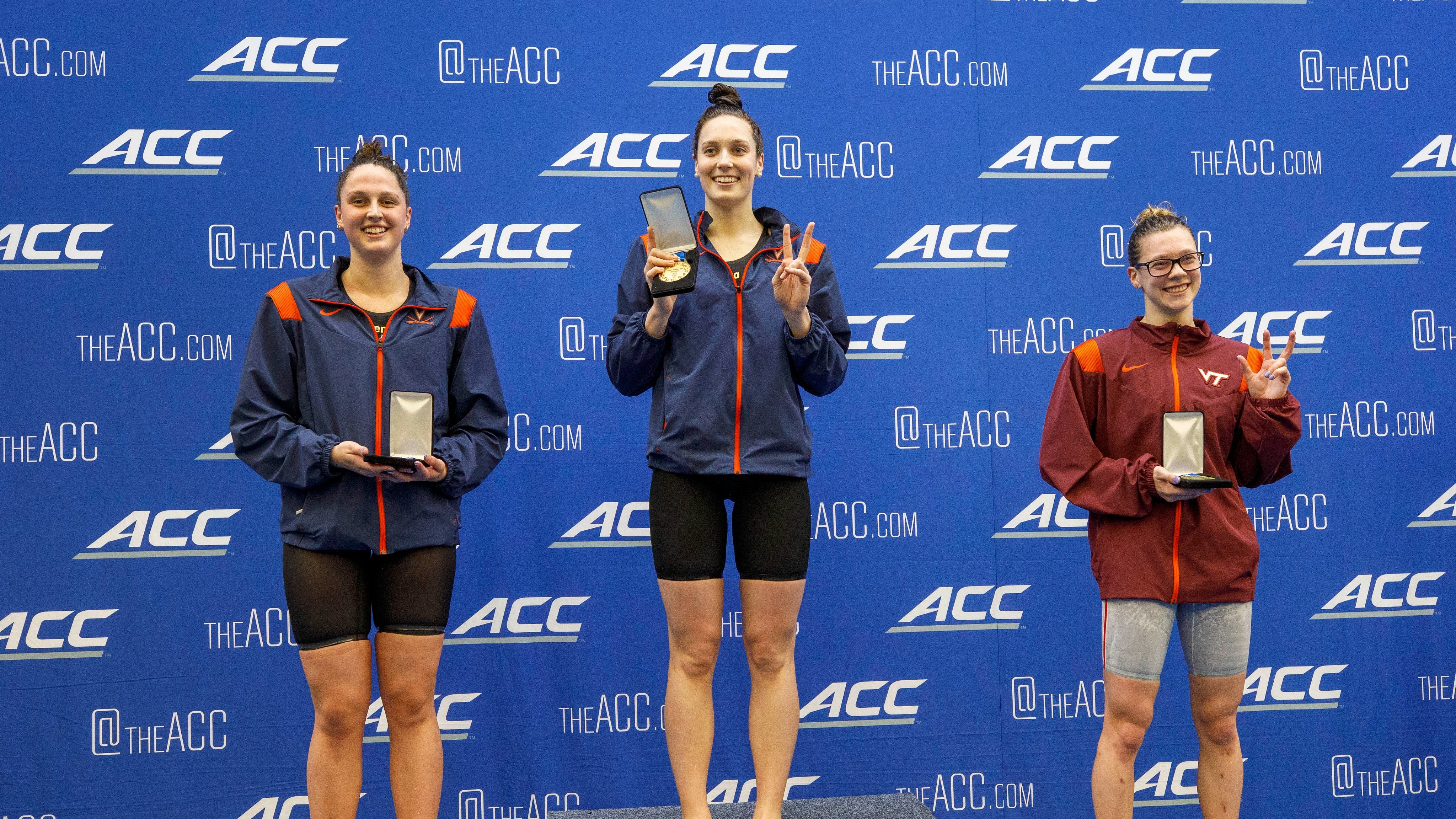 Uva Women Dominate On Day 3 Of Acc Swim And Dive Championships Sports