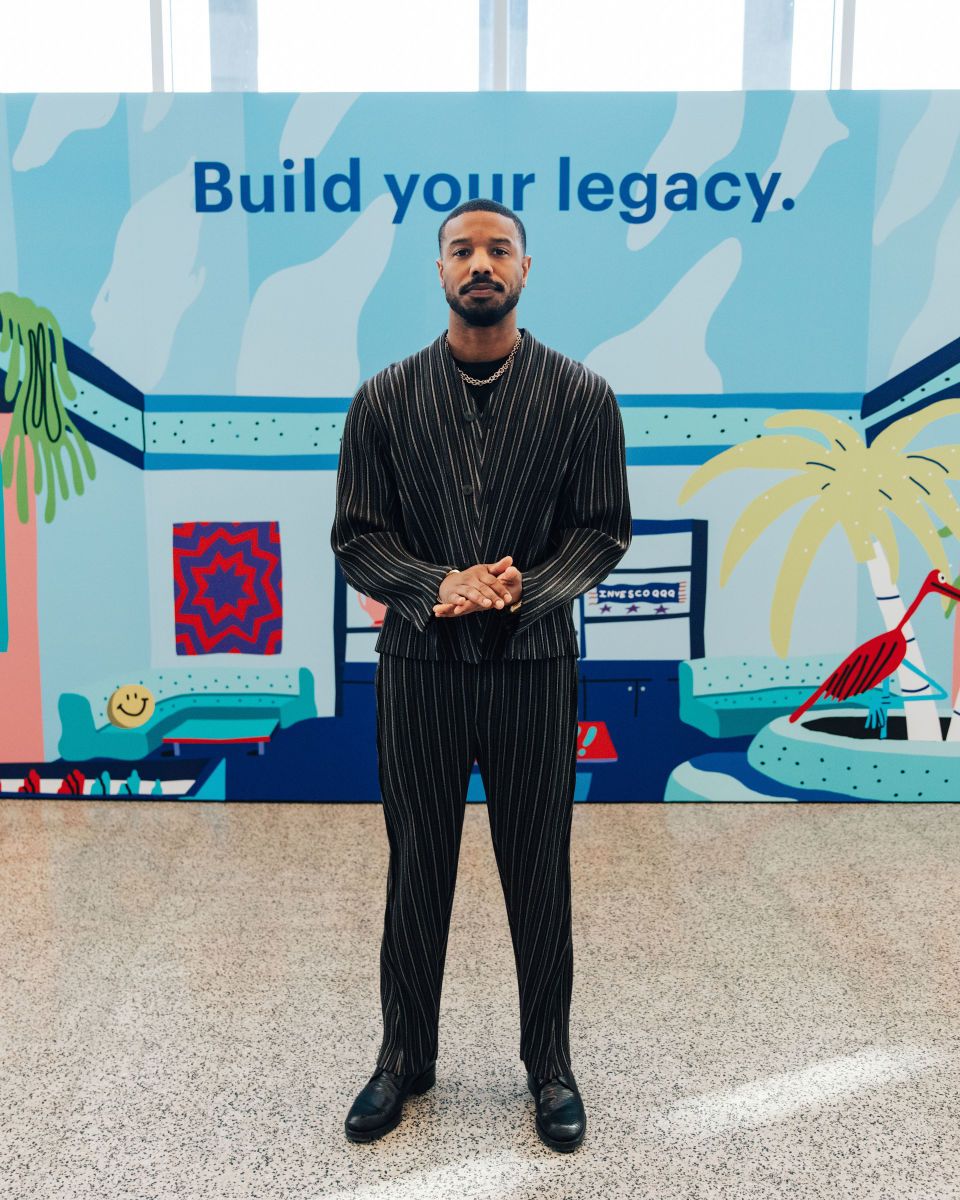 Michael B. Jordan sponsor of the Invesco QQQ Legacy Classic for HBCU student-athletes.
