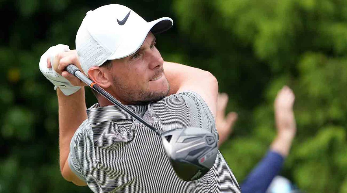 Thomas Pieters is pictured at the 2022 U.S. Open.