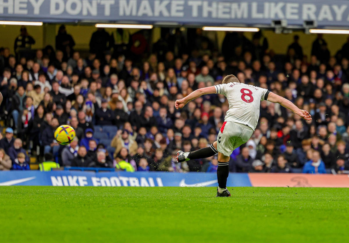 James WardProwse near EPL freekick record after goal vs Chelsea Futbol on FanNation
