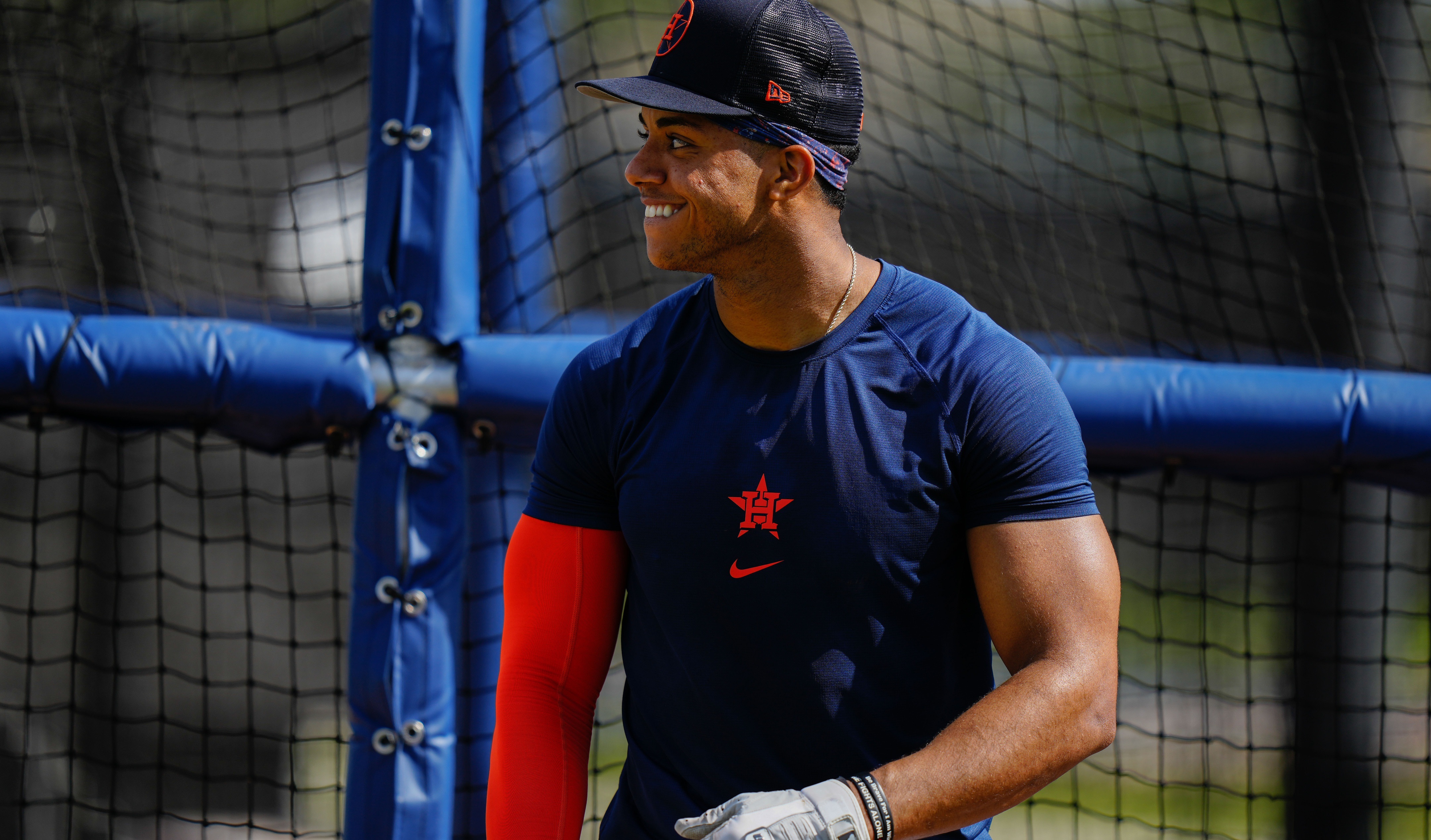 Houston Astros' Jeremy Pena Showed Up to Spring Training Looking