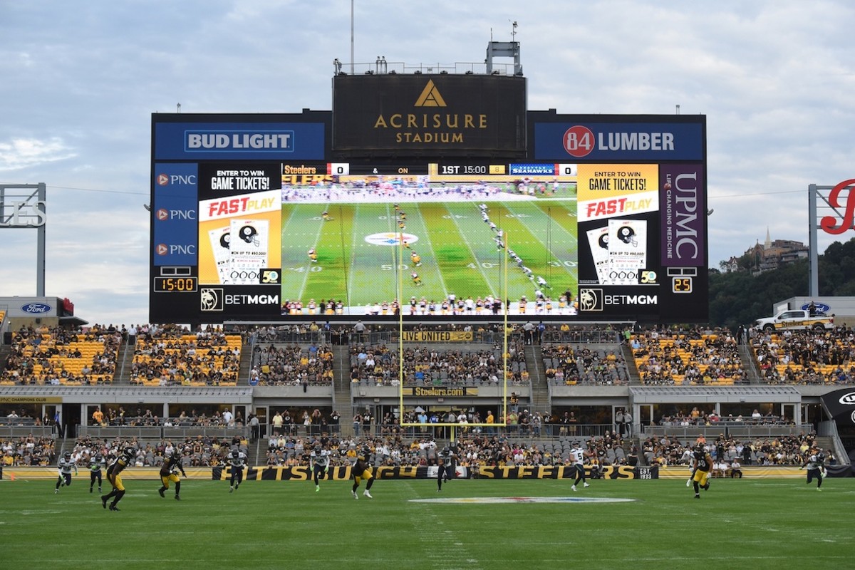 Pittsburgh Steelers Making Major Upgrade to Acrisure Stadium... Bathrooms Sports Illustrated