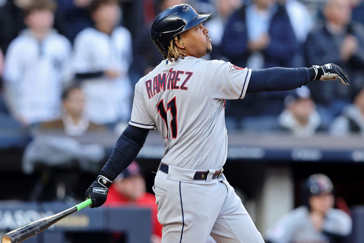 Cleveland Guardians third baseman Jose Rammirez