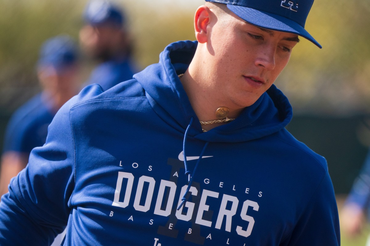 Dodgers Top Rookie Pitcher Miller Talks About the Grind of Spring, One