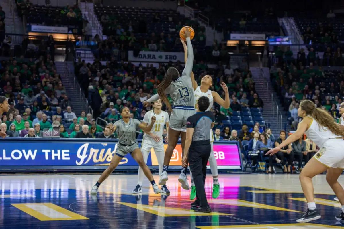 Georgia Tech Women's Basketball traveled to Notre Dame on Thursday Night