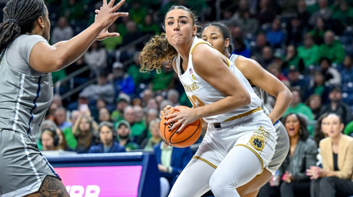 Notre Dame Women's Basketball Shakes Off Slow Start, Rolls Past