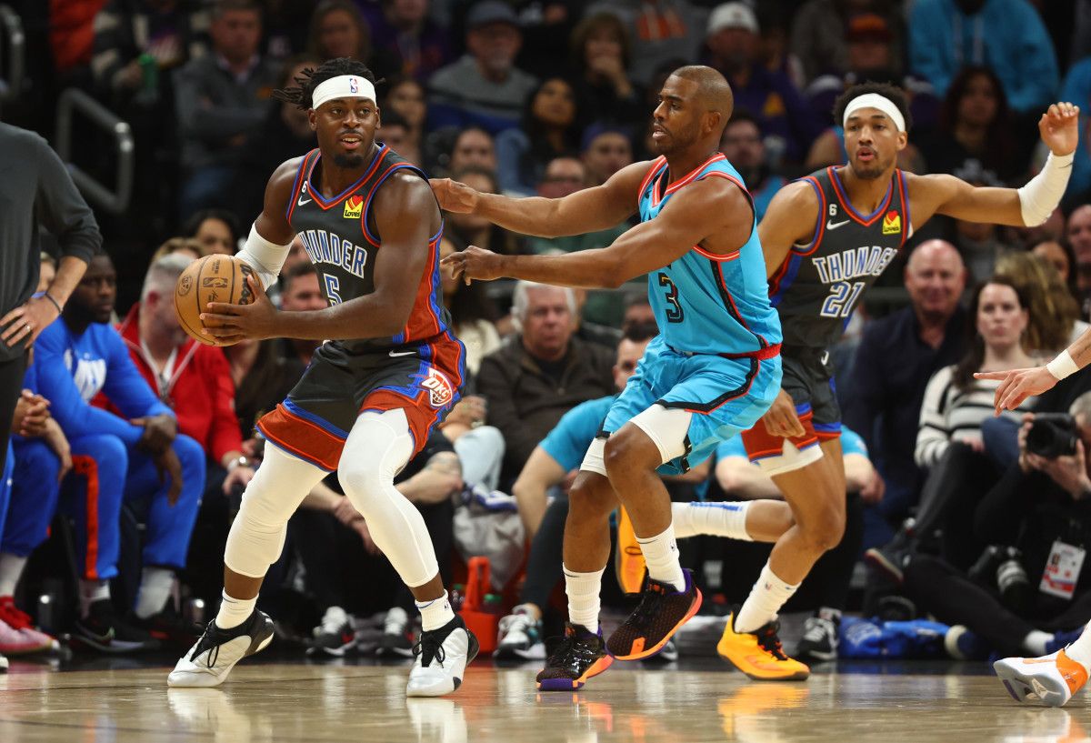 Chris Paul, Lu Dort, Phoenix Suns