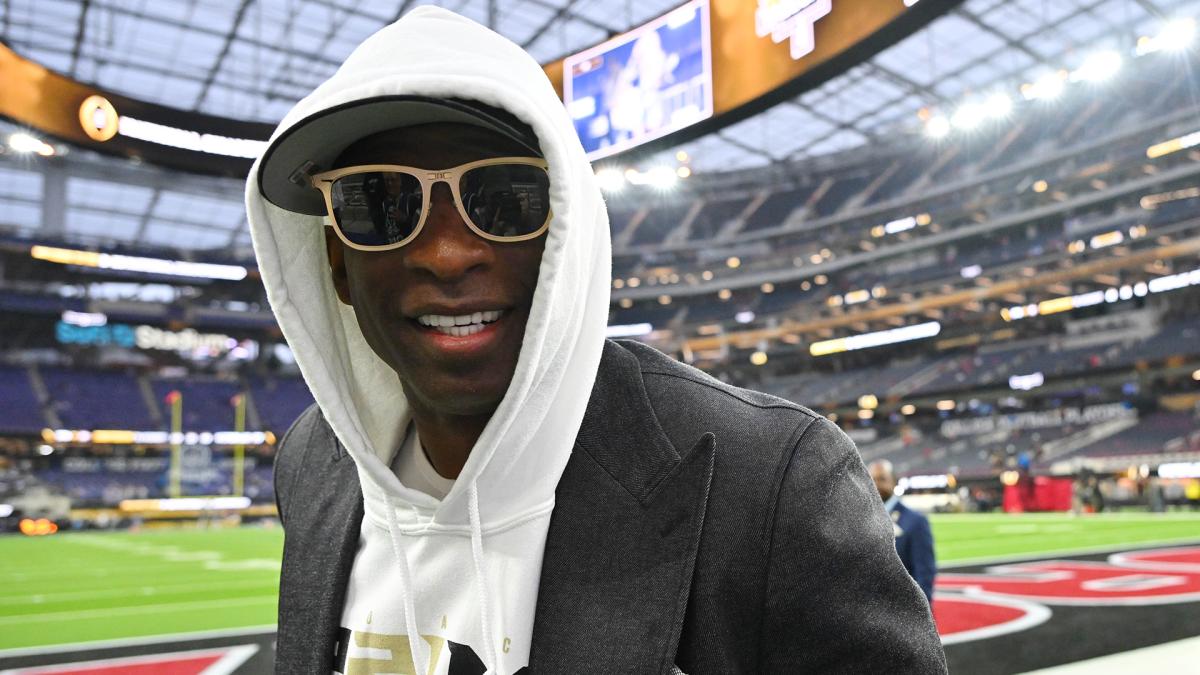 Deion Sanders, CFP national championship game, SoFi Stadium, Colorado football
