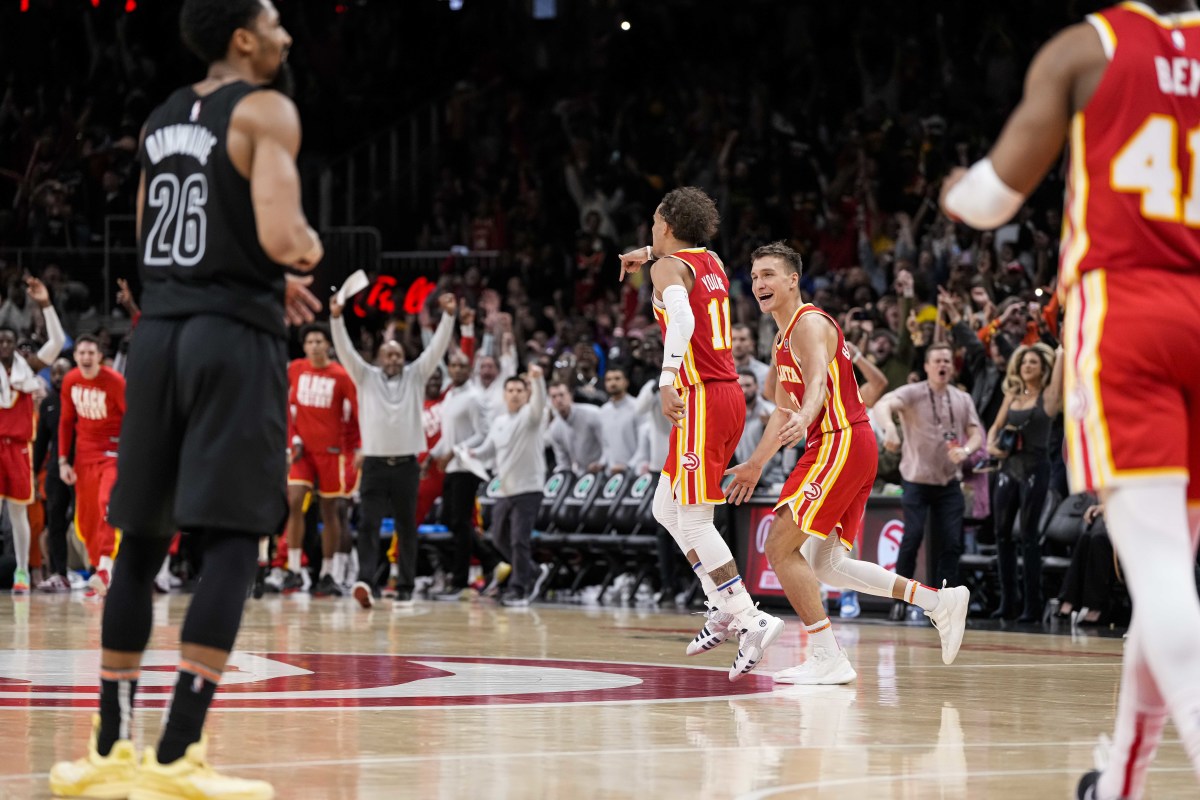 Brooklyn Nets React To Trae Young's Game Winner Sports Illustrated