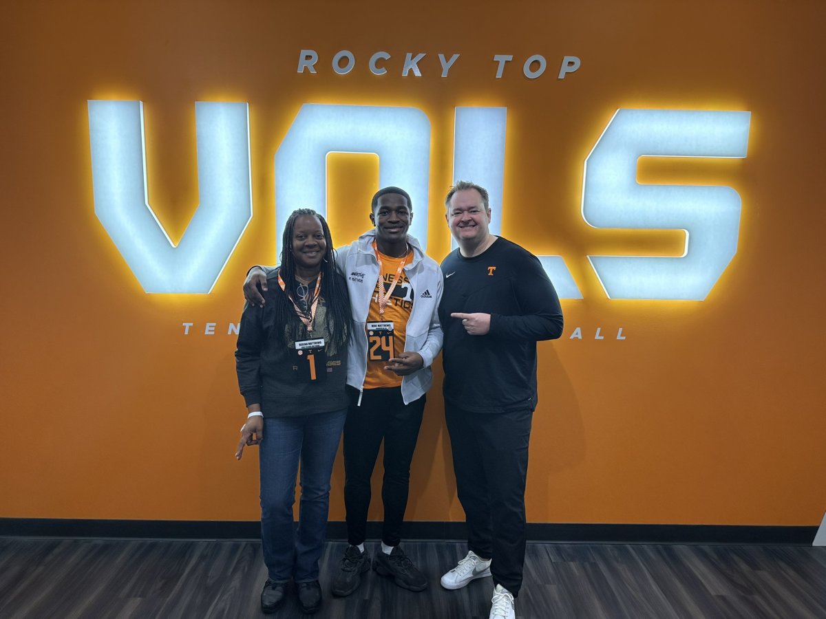 Tennessee Football Official Visitor Capsule Mike Matthews Sports