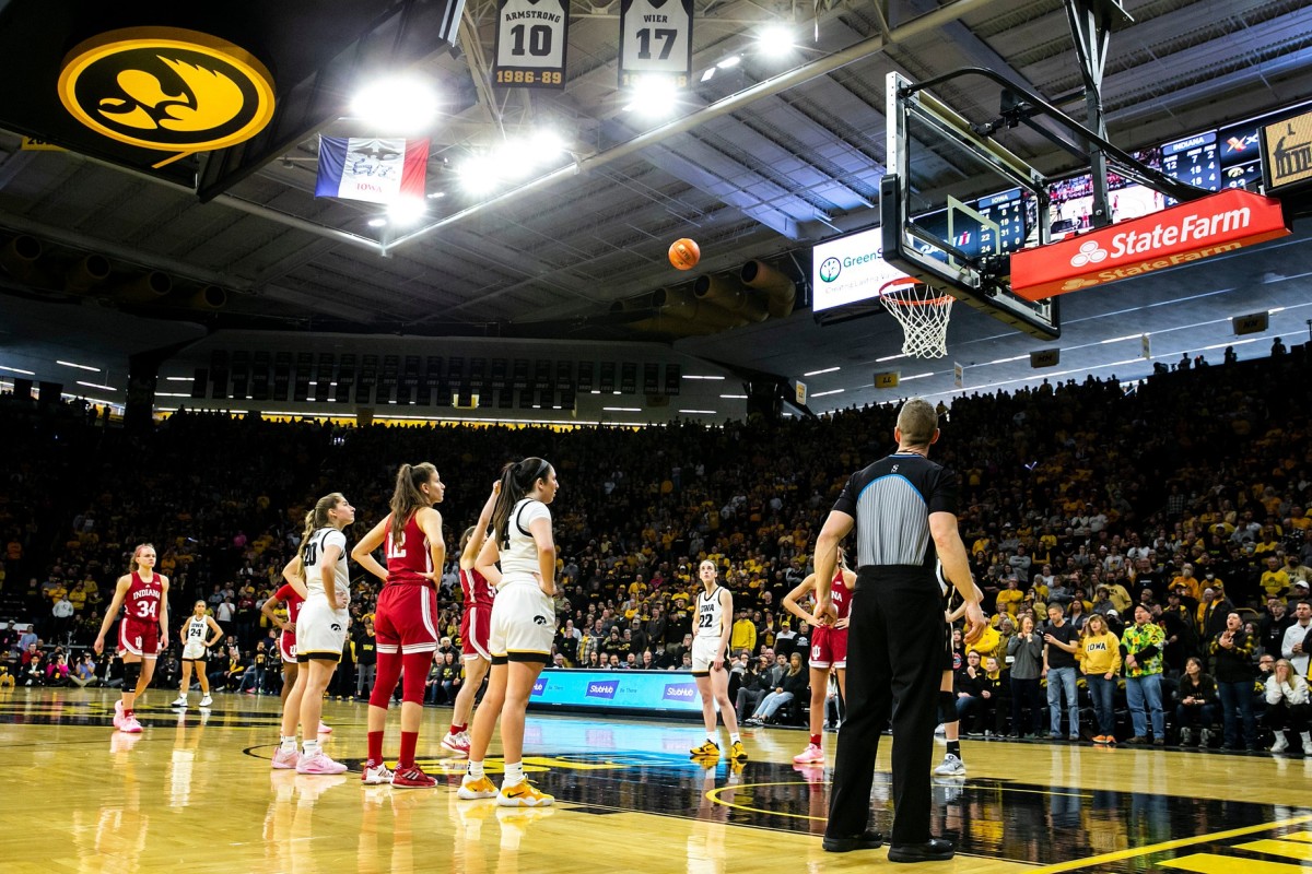Indiana vs. Iowa women's basketball