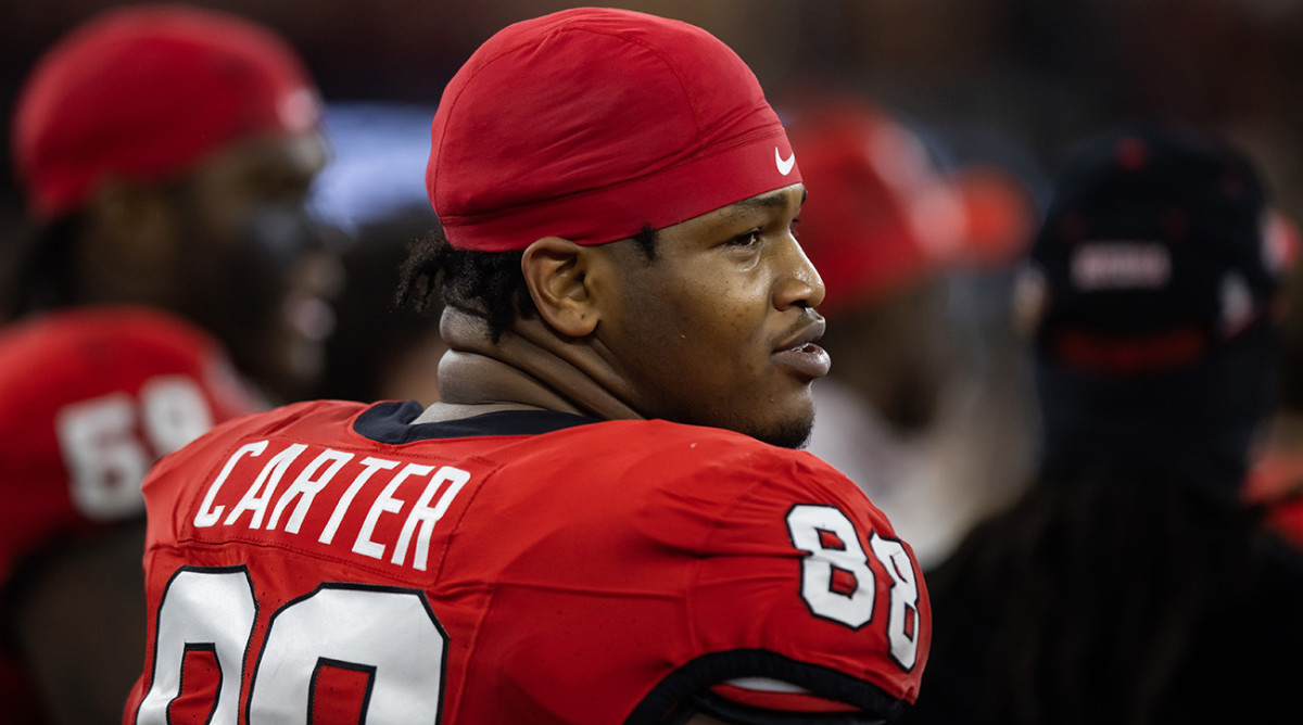 Georgia defensive lineman Jalen Carter was considered the top prospect in the NFL draft before legal issues and his pro day.