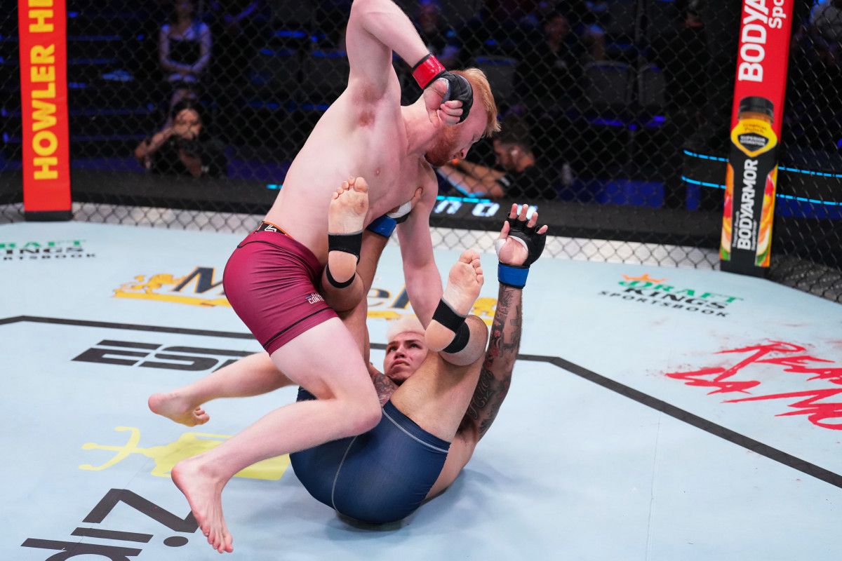 In his second MMA fight, Nickal forced Zack Borrego into submission in just one minute and two seconds.