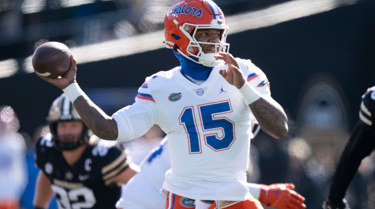 Florida quarterback Anthony Richardson was selected by the Colts in the first round of the NFL draft.