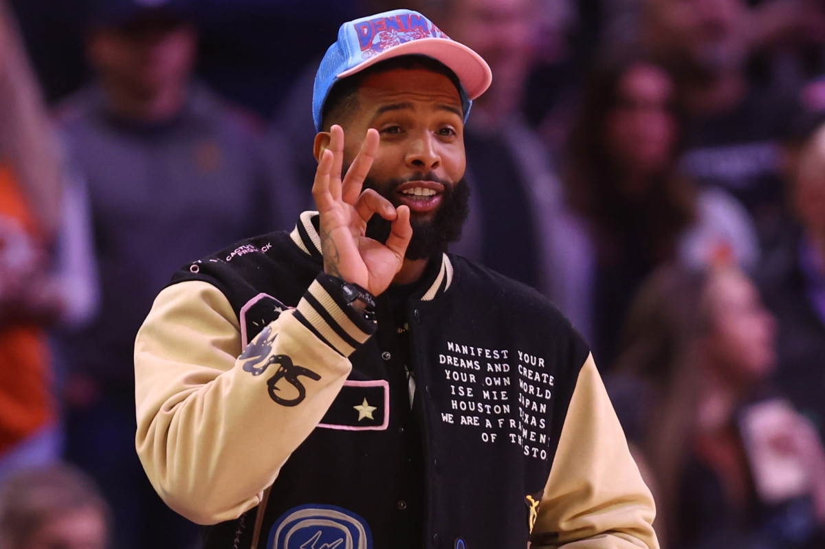 Free agent wide receiver Odell Beckham Jr.