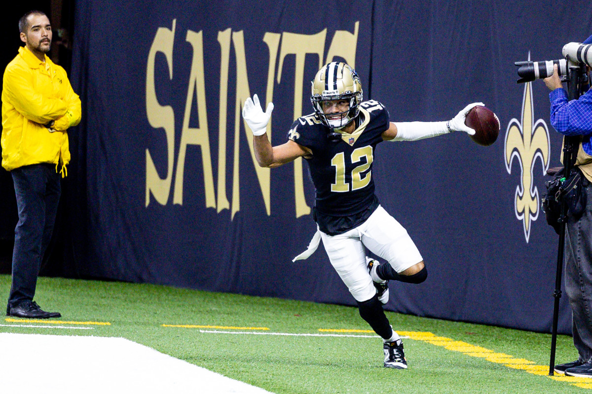 Olave played in 15 games for the Saints in 2022, totally 1,042 yards, 72 receptions and four touchdowns.