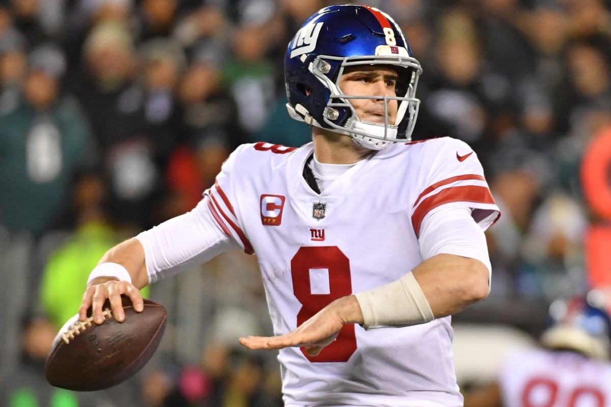 Daniel Jones is looking for a new deal with the Giants for over $40 million per season.