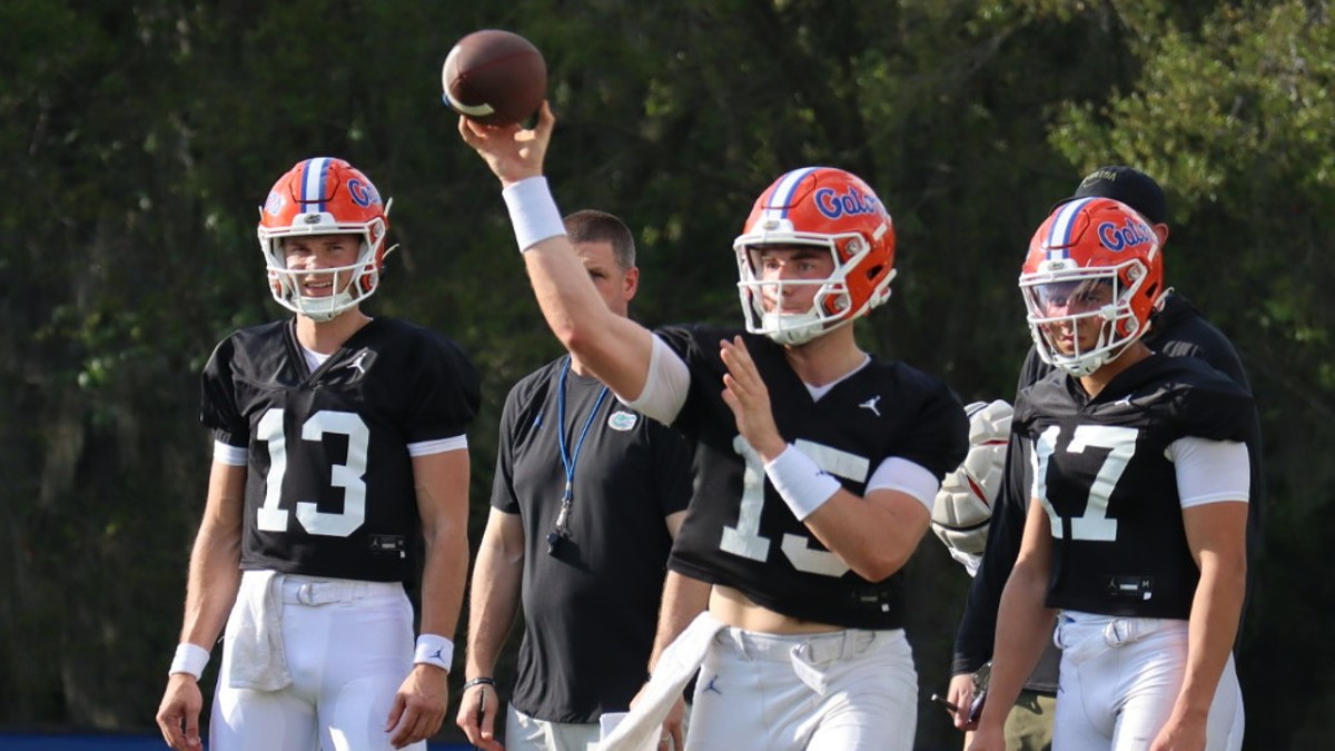 Florida Gators 2023 Spring Camp Notebook Watching Graham Mertz on Day