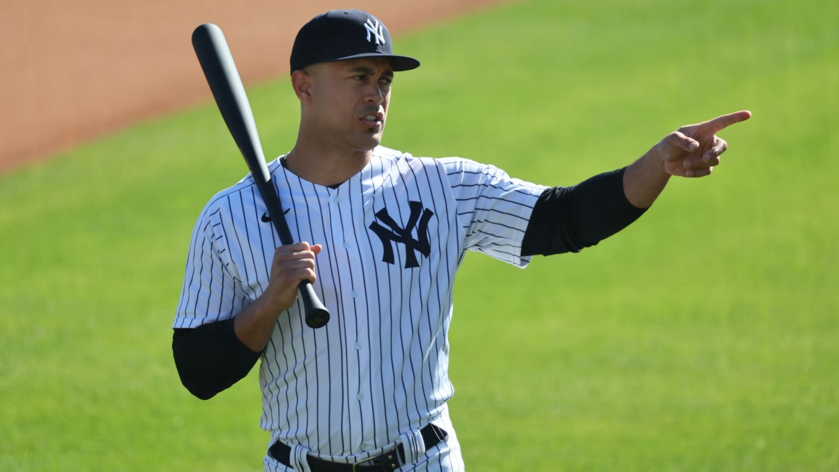 New York Yankees designated hitter/outfielder Giancarlo Stanton