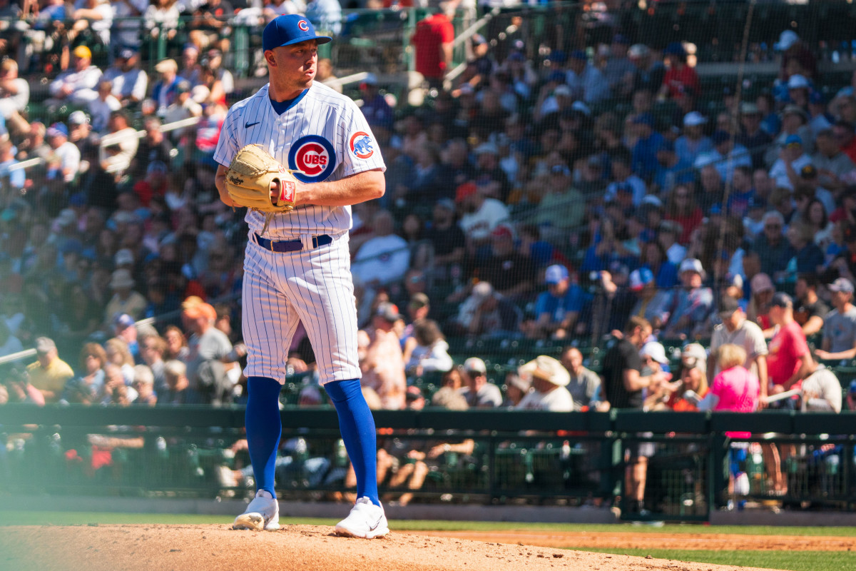 Adrian Sampson Chicago Cubs Pitcher Spring Training