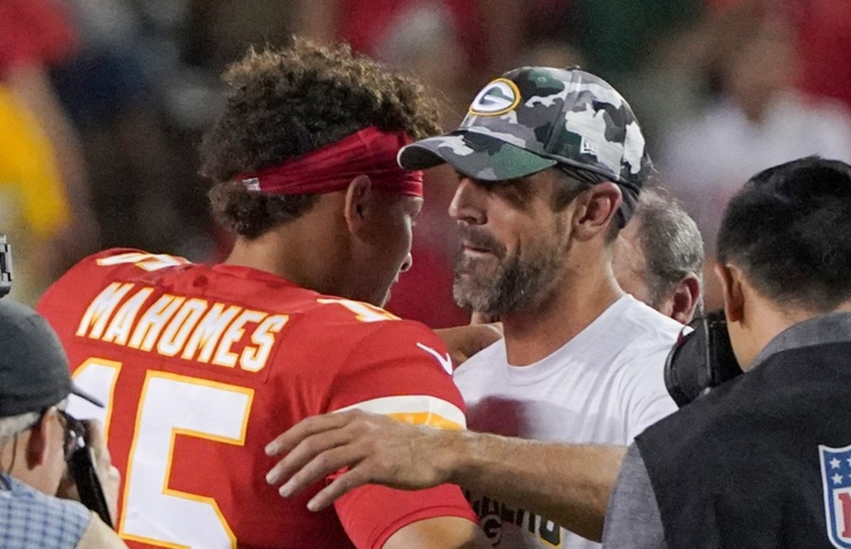 Aaron Rodgers joins the AFC to compete against Patrick Mahomes and other top quarterbacks after being traded to the Jets from the Packers.
