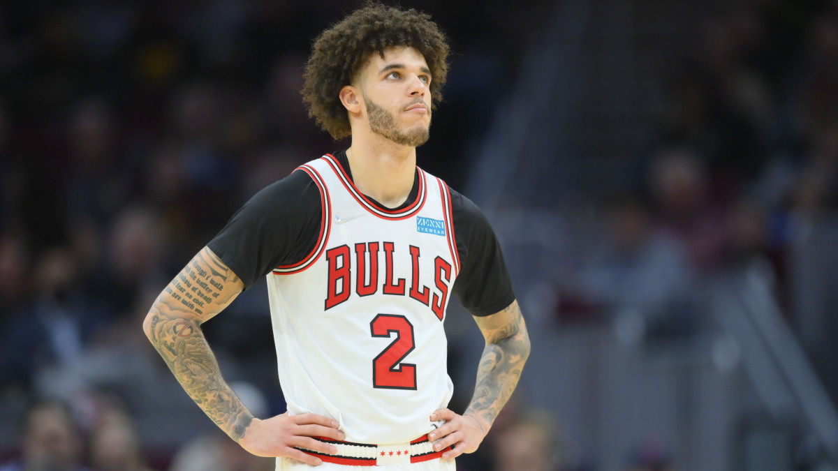 Chicago Bulls guard Lonzo Ball.