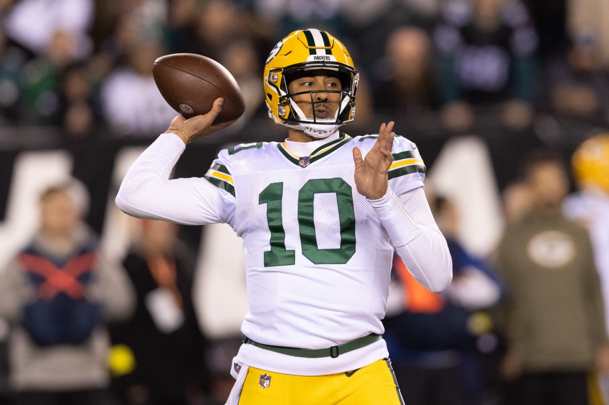 Jordan Love takes over the Packers' starting quarterback after Aaron Rodgers was traded to the Jets.