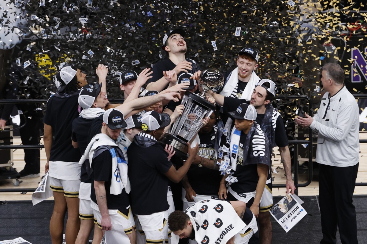 Purdue Captures Big Ten Tournament Title With 6765 Win Over Penn State