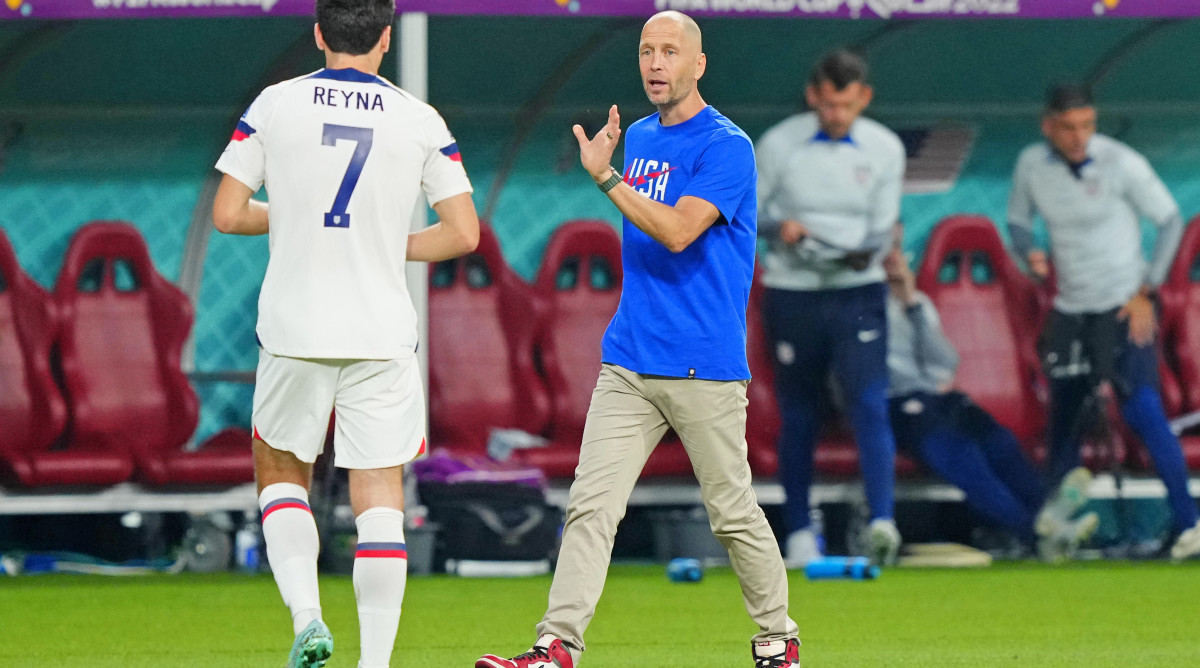 Gregg Berhalter at the World Cup