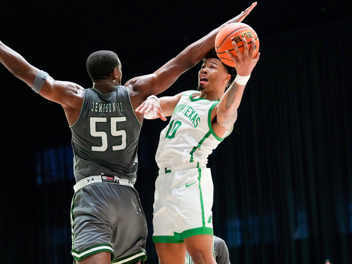 Under a 96-team model, North Texas would make the tournament outright, not as an at-large bid. 