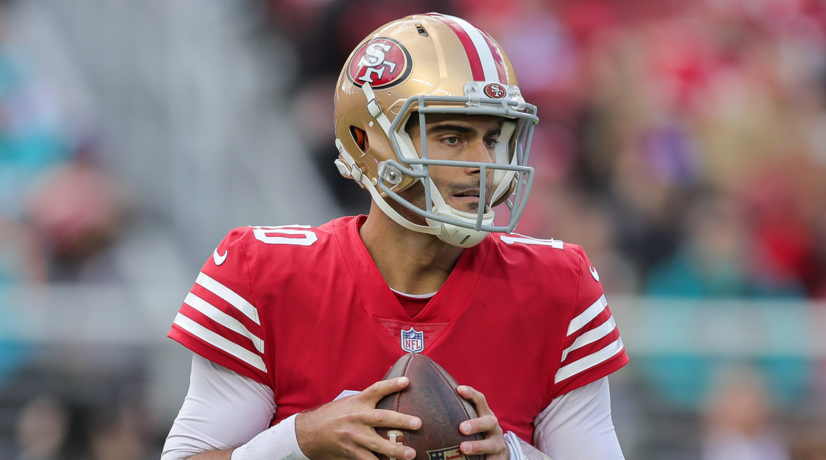 Jimmy Garoppolo signed with the Raiders in free agency.