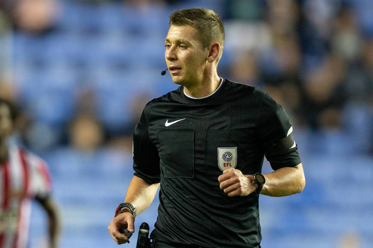 Matthew Donohue referee Sunderland