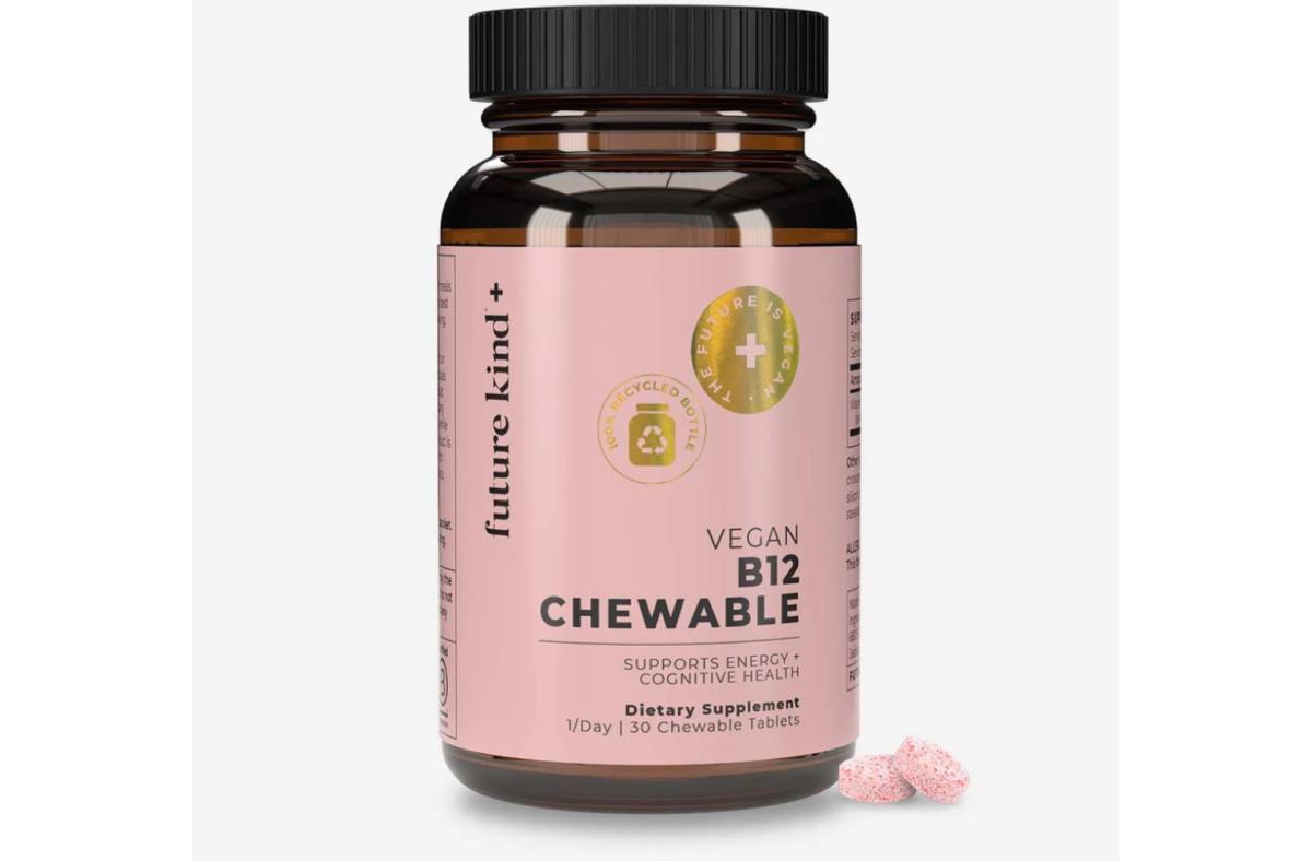 Future Kind+ Vegan B12 Methylcobalamin Chewable Supplement