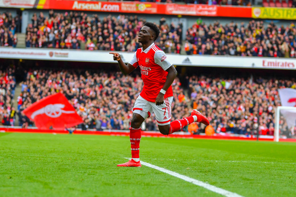 Highlights Arsenal 4-1 Crystal Palace Watch Sakas two goals