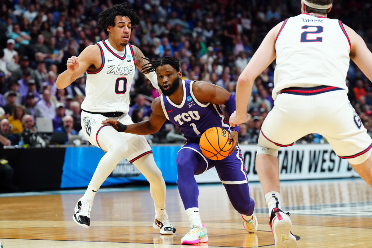 NCAA Tournament Gonzaga Bulldogs beat TCU 8481 behind Drew Timme's 28