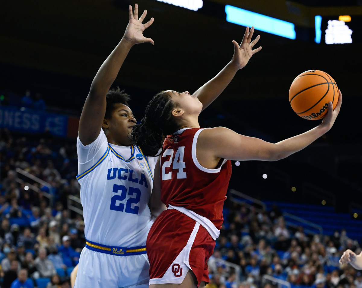 NCAA Tournament Oklahoma Stages Historic Rally, but UCLA Pulls Away