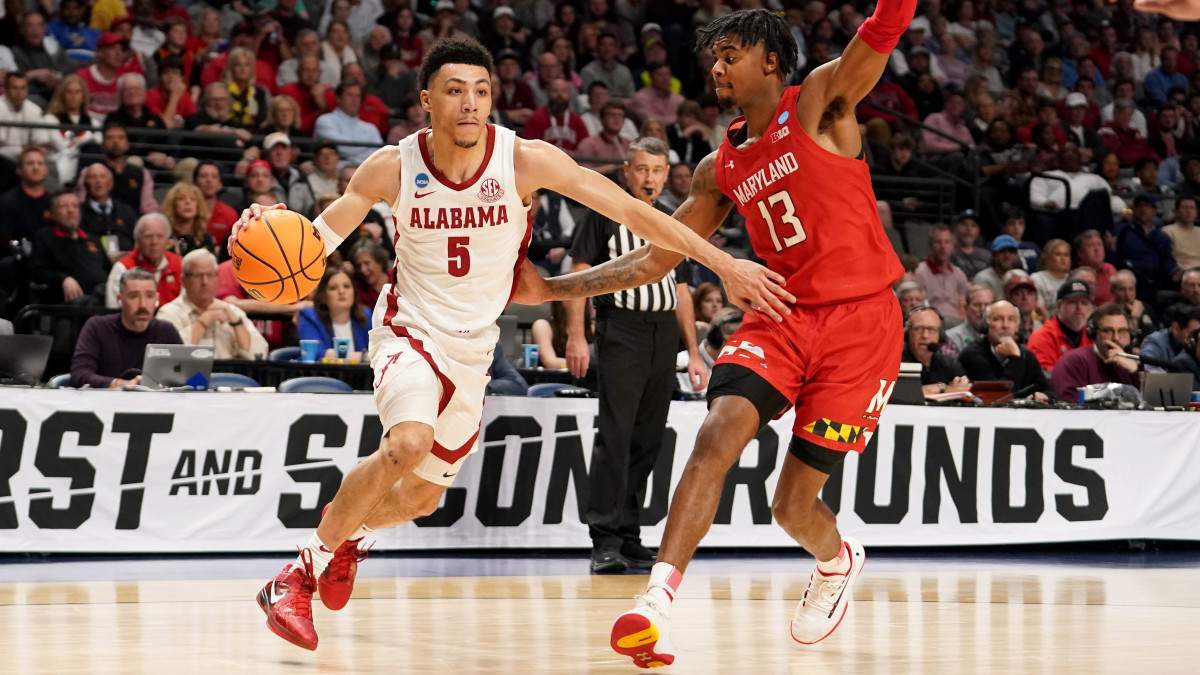 Alabama Crimson Tide guard Jahvon Quinerly.