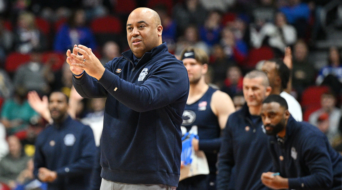 Penn State Nittany Lions head coach Micah Shrewsberry