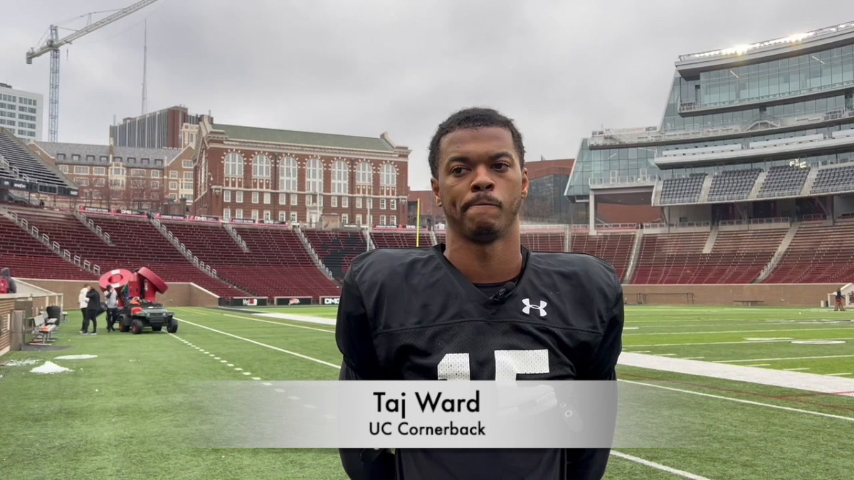 Watch Cincinnati Bearcats Cornerback Taj Ward Discusses Spring