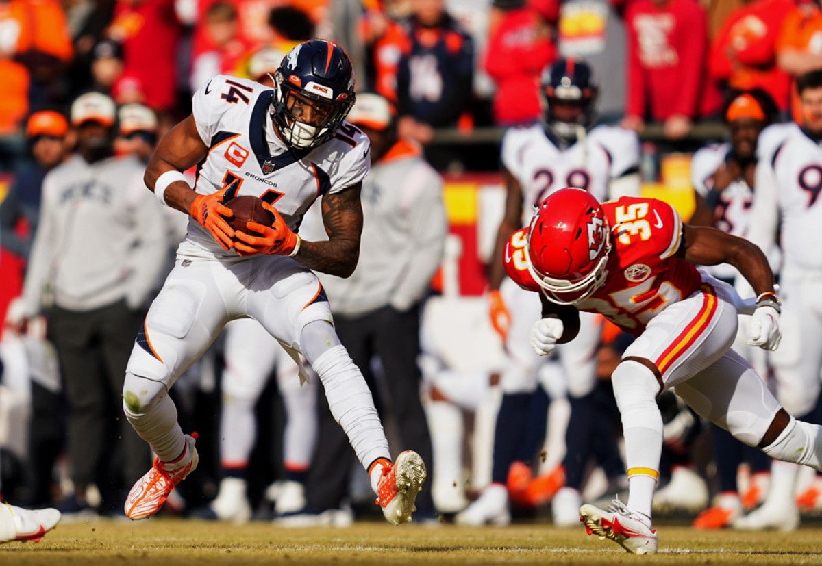 Denver Broncos wide receiver Courtland Sutton