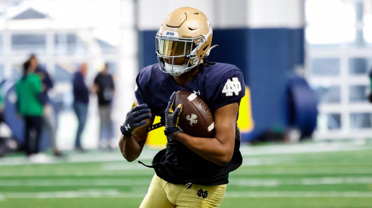Notre Dame Football Spring Practice Intel Sports Illustrated Notre