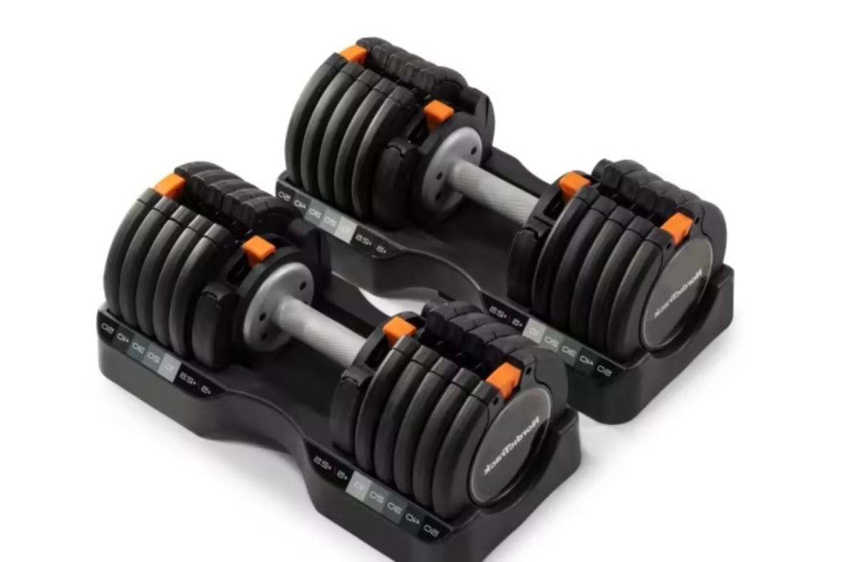 NordicTrack Select a Weight Adjustable Dumbbells