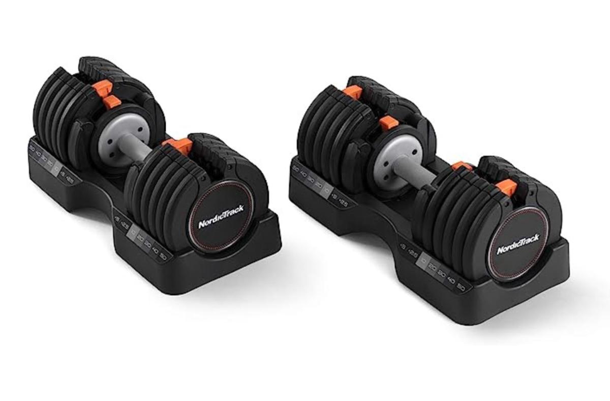 NordicTrack Select a Weight Adjustable Dumbbells_Amazon